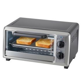 Desktop Oven, Capacity 19 Liters, Power 1300 Watts, Equipped With A Frying Basket, Support Plate And Stand, Can Be Heated Up To 400degree-F At It (Option: 10L)