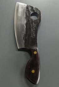 Full Tang Handmade Slicing Cleaver Chef's Knife (Option: Chef knife)