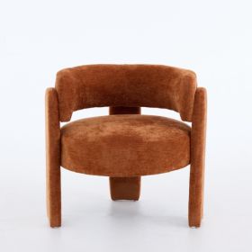 Modern Accent Chair, Contemporary Boucle Fabric Accent Armchair Comfy Upholstered Leisure Single Sofa Chair For Living Room Bedroom Apartment Off (Option: defaulttitle)